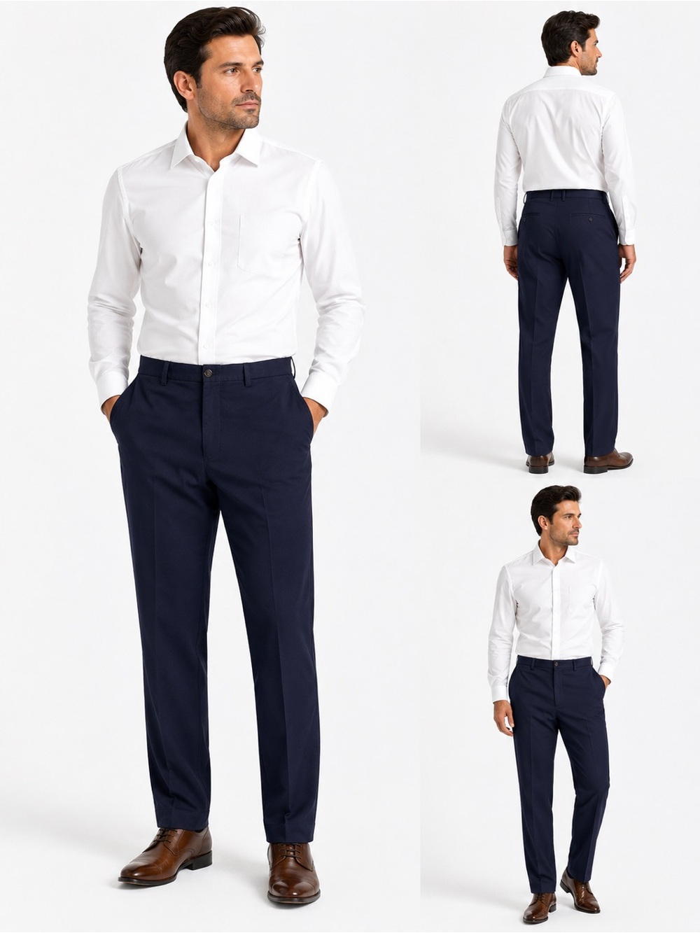 Haggar Generations Men’s Dress Pants | Navy | 36x31